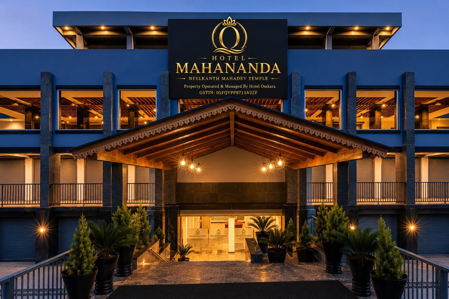 Hotel Mahananda luxury hotel visual